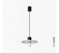 Luminosa Lighting Luminosa Confetti 300 Dome Pendant Lamp Recycled Marmoreal 30Cm