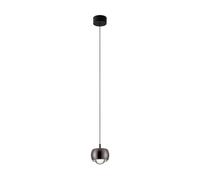Luminosa Lighting Luminosa Conga Slim Pendant Ceiling Light Black Chrome Led 13W 922Lm 3000K
