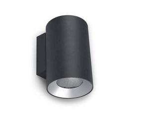 Luminosa Lighting Luminosa Cosmos Led Outdoor Small Wall Light Urban Grey Ip55