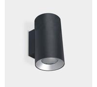 Luminosa Lighting Luminosa Cosmos Outdoor Led Up Down Light Large Urban Grey Ip55 Ik 4000K