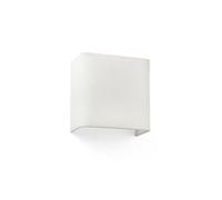 Luminosa Lighting Luminosa Cotton Beige Square Wall Light 200X 205X 108, E27