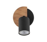Luminosa Lighting Luminosa Cover Single Spotlight Black 1Xgu10