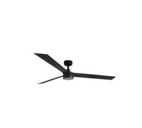 DC Ceiling Fan Cruiser XL Black with LED & Remote