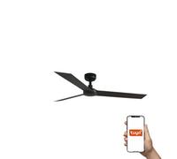 Luminosa Lighting Luminosa Cruiser Large 3 Blade Ceiling Fan Matt Black Tuya Smart System