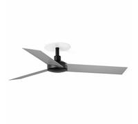 Luminosa Lighting Luminosa Cruiser Recessed 106Cm Ceiling Fan Matt Black, Aluminium Blades