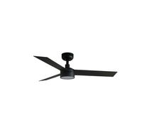 DC Ceiling Fan Cruiser S Black with LED & Remote