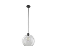 Luminosa Lighting Luminosa Cubus 30Cm Dome Pendant Ceiling Light Black 1Xe27
