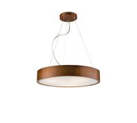 Luminosa Lighting Luminosa Cylindrical Pendant Ceiling Light Rustic, 3X E27