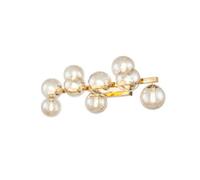 Luminosa Lighting Luminosa Dallas Wall Lamp Gold, 9 Light, G9