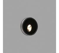Luminosa Lighting Luminosa Dang Led Outdoor Recessed Wall Light Black Ip67