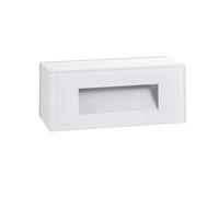 Luminosa Lighting Luminosa Dart Outdoor Led Recessed Wall Light White 5W 2700K Ip65