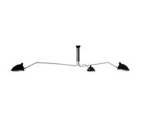 Luminosa Lighting Luminosa Davis Industrial, Retro 6 Light Semi Flush Ceiling Light, E27