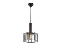 Luminosa Lighting Luminosa Dayton Wire Frame Pendant Ceiling Light Bronze 25X26.8Cm
