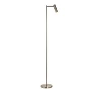 Luminosa Lighting Luminosa Dedicated Led Reader Task Floor Lamp Satin Nickel