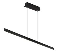 Luminosa Lighting Luminosa Dentsy 120Cm Bar Pendant Ceiling Light Matt Black Led 4000K Touch Dimmer