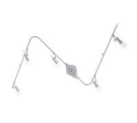 Luminosa Lighting Luminosa Diama Flexi Linear G9 5 Light G9 Nickel/polished Chrome