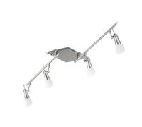 Luminosa Lighting Luminosa Diama On Linear Bar G9 4 Light G9 Nickel/polished Chrome