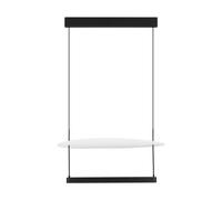 Luminosa Lighting Luminosa Diona 60Cm Integrated Led Pendant Ceiling Light Sandy Black, White Triac Dimmable Led 40W 2560Lm 3000K