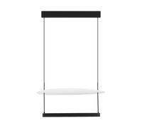 Luminosa Lighting Luminosa Diona 60Cm Integrated Led Pendant Ceiling Light Sandy Black, White Triac Dimmable Led 40W 2560Lm 2700K
