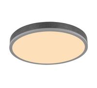Luminosa Lighting Luminosa Doro 45Cm Flush Ceiling Light Silver Colored Led 3000K