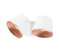 Leds-C4 Drone - Integrated LED Wall / Ceiling Light White, Copper