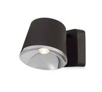 Luminosa Lighting Luminosa Drone Integrated Led Indoor Dome Wall / Ceiling Light Chrome, Brown