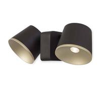 Leds-C4 Drone - LED 2 Light Indoor Wall / Ceiling Light Brown, Gold