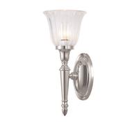 Luminosa Lighting Luminosa Dryden 1 Light Bathroom Wall Light Polished Nickel Ip44, G9