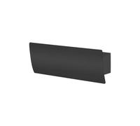 Luminosa Lighting Luminosa Duna Led Flush Wall Light Black 35Cm 3857Lm 3000K