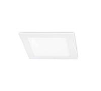 Luminosa Lighting Luminosa Easy Integrated Led Square Recessed Downlight Panel Matt White - Warm White