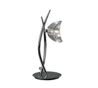 Luminosa Lighting Luminosa Eclipse Tall Table Lamp 1 Light G9, Polished Chrome
