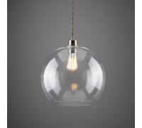 Luminosa Lighting Luminosa Eden 35Cm Globe Pendant, Antique Brass