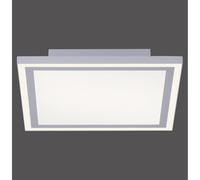 Luminosa Lighting Luminosa Edging Flush Ceiling Light White 1X 31W Led 2700-5000K Dimmable