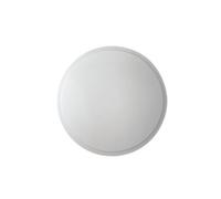Luminosa Lighting Luminosa Ego Led Dimmable Round Flush Ceiling Lamp, White Stardust, 3000- 4000-6000K