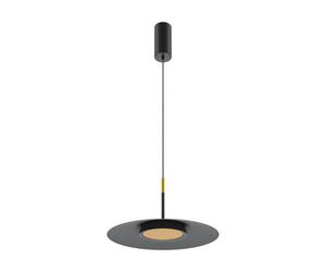 Luminosa Lighting Luminosa El Modern Dome Pendant Ceiling Light Black 3000K 500Lm