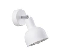 Luminosa Lighting Luminosa Elba Dome Single Spotlight Wall Lamp White