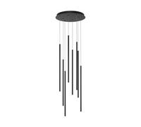 Luminosa Lighting Luminosa Elettra Cluster Pendant Ceiling Light Sandy Black Triac Dimmable Led 40W 1760Lm 3000K