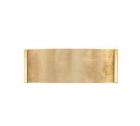 Luminosa Lighting Luminosa Emozione Glass Flush Wall Lamp 2 Light 24 Carat Gold