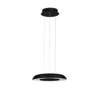 Luminosa Lighting Luminosa Epos 40Cm Dome Pendant Ceiling Light Sandy Black, White Triac Dimmable Led 24W 1208Lm 2700-3000-4000K Cct