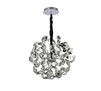 Luminosa Lighting Luminosa Esme Pendant 12 Light G4 Polished Chrome/crystal, Not Led/cfl Compatible