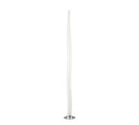Netlighting Estalacta Floor Lamp 1 Light GU10 IndoorOutdoor IP44 SilverOpal White in Silver Netlighting Silver