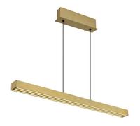 Luminosa Lighting Luminosa Ethan Bar Pendant Ceiling Light Brass-Coloured Antique Led Dimmable 2700-6000K Touch Dimmer