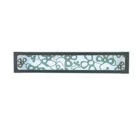 Luminosa Lighting Luminosa Euphoria Wall Lamp 1 Light T5 Medium Bar, Polished Chrome/opal White Glass, Not Led/cfl Compatible