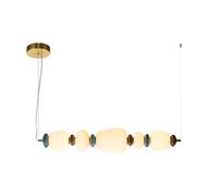 Luminosa Lighting Luminosa Evans Iii Bar Pendant Ceiling Light Gold 3000K Warm White