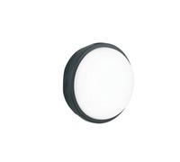 Luminosa Lighting Luminosa Ever Led Outdoor Flush Anthracite, Ip65 1200Lm 4000K 16.7X6.2Cm