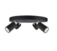 Luminosa Lighting Luminosa Eye Ceiling Spotlight Clusters Black, 30Cm, 4X Gu10