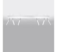 Luminosa Lighting Luminosa Eyetech Straight Bar Flush 6 Light White G9