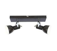 Luminosa Lighting Luminosa Fargo Twin Ceiling Spotlight Brown 2X E14