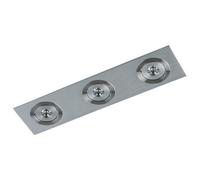 Luminosa Lighting Luminosa Fiamma Modern 3 Light Recessed Downlight Led,