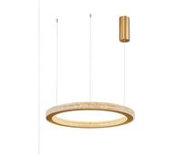 Luminosa Lighting Luminosa Fiore Integrated Led Pendant Ceiling Light Antique Gold Brass Aluminium Led 60W 3530Lm 3000K